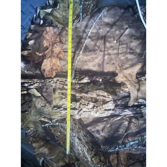 Men's Large Mossy Oak Full Zip Hooded - Picture 11 of 12